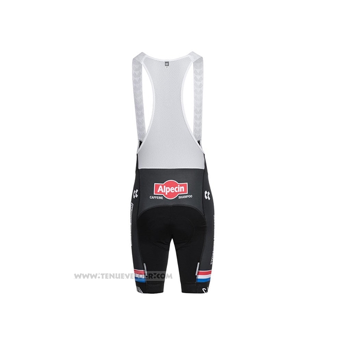 2021 Maillot Cyclisme Alpecin Fenix Champion Pays-bas Manches Courtes et Cuissard